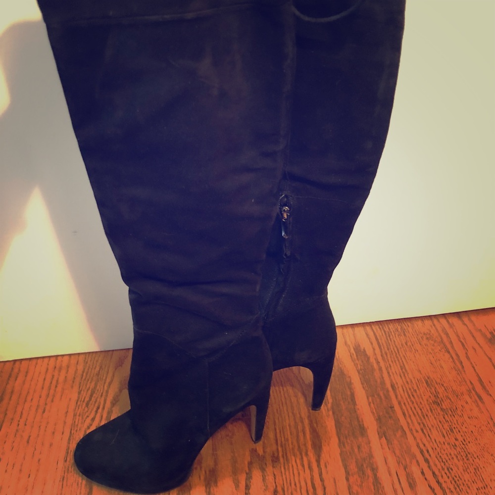 Sam Edelman over the knee black boots